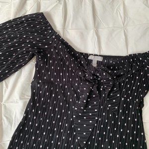 ASOS Womens Black and White Dress